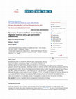 Research paper thumbnail of Recovery of ammonia from anaerobically digested manure using gas-permeable membranes