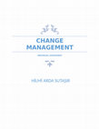 Research paper thumbnail of Change Management Individual Assignment Paper