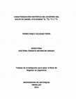 Research paper thumbnail of CARACTERIZACIÓN ISOTÓPICA DEL ACUÍFERO DEL GOLFO DE URABÁ, UTILIZANDO 2 H, 18 O, 14 C Y 13 C