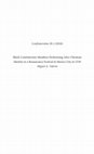 Research paper thumbnail of Black Confraternity Members Performing Afro-Christian Identity in a Renaissance Festival in Mexico City in 1539