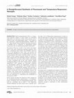 Research paper thumbnail of A straightforward synthesis of fluorescent and temperature-responsive nanogels