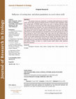 Research paper thumbnail of Influence of sowing time and plant population on seed cotton yield