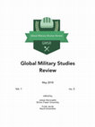 Research paper thumbnail of Global Military Studies Review, Vol. 1, no. 2