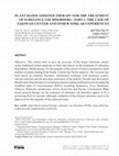 Research paper thumbnail of Plant based assisted therapy for the treatment of substance use disorders - part 1. The case of Takiwasi Center and other similar experiences