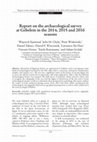 Research paper thumbnail of Ejsmond et al. Report on the archaeological survey at Gebelein in the 2014, 2015 and 2016 seasons, PAM 26.1