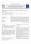 Research paper thumbnail of Electrical conductivity field analysis of for evaluation of FSW joints in AA6013 and AA7075 alloys