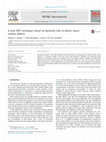 Research paper thumbnail of A new NDT technique based on bacterial cells to detect micro surface defects