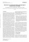 Research paper thumbnail of Data fusion in non destructive testing using fuzzy logic to evaluate friction stir welding