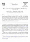 Research paper thumbnail of From shopping to social innovation: Getting public financing right in Canada