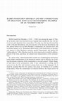 Research paper thumbnail of Nahem Ilan, “Rabbi Joseph Ben Shoshan and His Commentary on Tractate Avot as an Outstanding Example of an ‘Egodocument’,” Iberia Judaica, vol. 9 (2017): 83-112