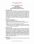 Research paper thumbnail of RELS 365 Moral Theology Syllabus