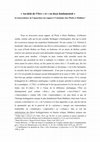 Research paper thumbnail of "Au-delà de l'être" et "en deçà fondamental": la transcendance de l'ἀρχή dans son rapport à l'ontologie chez Plotin et Maldiney