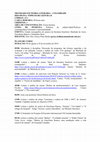 Research paper thumbnail of MESTRADO EM TEORIA LITERÁRIA – UNIANDRADE DISCIPLINA: TÓPICOS DE LEITURA II