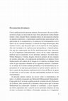 Research paper thumbnail of Presentación del número