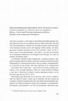 Research paper thumbnail of Reseña: Iván Islas, "Shekoufeh Mohammadi Shirmahaleh (2016). Sintiendo la palabra. Contextos lingüísticos y literarios del icono metafórico"