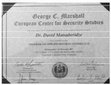 Research paper thumbnail of George C. Marshall European Center for Security Studies