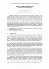 Research paper thumbnail of The Law and Economics of Reusing Information