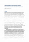 Research paper thumbnail of Over hoeren(lopers), pooiers en andere demonen: internationale organisaties en de strijd tegen prostitutie, in B. Pattyn & P. d'Hoine (eds), Opinie, feit en oordel. Lessen voor de XXI eeuw (Leuven: Leuven UP, 2018).