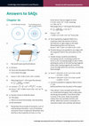 Research paper thumbnail of Answers to self-assessment questions Cambridge International A Level Physics Cambridge International AS and A Level Physics Chapter 26