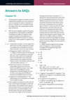 Research paper thumbnail of Answers to self-assessment questions Cambridge International A Level Physics Cambridge International AS and A Level Physics Chapter P2