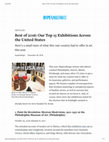 Research paper thumbnail of Select entries for “Best of 2016: Our top 15 exhibitions around the United States,” hyperallergic.com