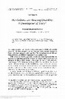 Research paper thumbnail of Handedness and Reading Disability: A Developmental Study