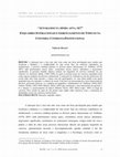 Research paper thumbnail of “AÍ PARAMOS NA MINHA AFTA, NÉ?” ENQUADRES INTERACIONAIS E GERENCIAMENTO DE TÓPICOS NA CONVERSA COTIDIANA/INSTITUCIONAL