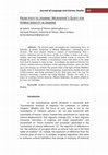 Research paper thumbnail of FROM JYOTI TO JASMINE: MUKHERJEE'S QUEST FOR HYBRID IDENTITY IN JASMINE