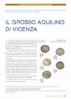 Research paper thumbnail of IL GROSSO AQUILINO DI VICENZA , Panorama Numismatico n. 342, settembre 2018.