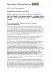 Research paper thumbnail of Review on J. K. Papadopoulos – E. L. Smithson, The Early Iron Age: The Cemeteries, Agora 36 (Princeton 2017), BMCR 2018.09.09