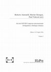 Research paper thumbnail of Peirol. Primi passi verso una nuova edizione critica, in Atti del XXVIII Congresso internazionale di linguistica e filologia romanza (Roma, 18-23 luglio 2016) a cura di Roberto Antonelli, Martin Glessgen, Paul Videsott, ELiPhi, 2018, vol. 2, pp. 1174-1185.