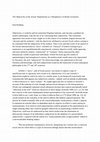 Research paper thumbnail of The Objectivity of the Actual: Hegelianism as a Metaphysics of Modal Actualism--draft, comments welcome