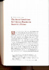 Research paper thumbnail of Torfi H. Tulinius The Social Conditions for Literary Practice in Snorri's Lifetime (2018).pdf