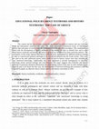 Research paper thumbnail of EDUCATIONAL POLICIES ABOUT TEXTBOOKS AND HISTORY TEXTBOOKS: THE CASE OF GREECE