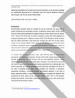 Research paper thumbnail of Exploring possibilities for using environmental education as an advocacy strategy for sustainable governance of a protected area: the case of Engenho Pequeno, São Gonçalo city, Rio de Janeiro State, Brazil