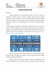 Research paper thumbnail of Systems Engineering