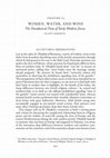 Research paper thumbnail of Elliott Horowitz, “Women, Water, and Wine: The Paradoxical Piety of Early Modern Jewry,” in Jonathan Karp and Adam Sutcliffe, eds., The Cambridge History of Judaism, vol. 7: The Early Modern World, 1500-1815 (Cambridge: Cambridge University Press, 2018), 677-705