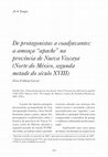 Research paper thumbnail of De protagonistas a coadjuvantes: a ameaça "apache" na província de Nueva Vizcaya (Norte do México, segunda metade do século XVIII)