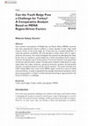 Research paper thumbnail of Can the Youth Bulge Pose a Challenge for Turkey? A Comparative Analysis Based on MENA Region-Driven Factors