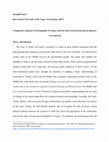 Research paper thumbnail of Comparative analysis of the Republic of Turkey and the State of Israel from the perspective of secularism