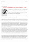 Research paper thumbnail of Det politiska våldets historia och teori (Röda rummet)