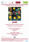 Research paper thumbnail of AKME-Antike Konzepte für ein modernes Europa / Antiche idee per un'Europa moderna