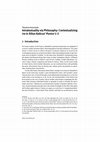 Research paper thumbnail of Intratextuality via Philosophy: Contextualizing ira in Silius Italicus’ Punica 1‒2 IN  "Intratextuality and Latin Literature", ed. by Harrison, Stephen / Frangoulidis, Stavros / Papanghelis, Theodore D., Trends in Classics - Supplementary Volumes 69, 2018, pp. 377-396