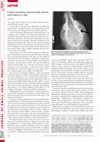 Research paper thumbnail of Cardiac arrhythmia associated with isolated head trauma in dog