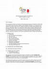 Research paper thumbnail of 16th International Congress of Turkish Art 1st circular new.pdf