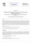 Research paper thumbnail of Estimation of Shrinkage & Distortion in WaxInjection using Moldex3D Simulation