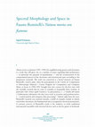 Research paper thumbnail of Spectral Morphology and Space in Fausto Romitelli's Natura morta con fiamme