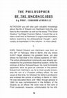 Research paper thumbnail of 'THE PHILOSOPHER OF THE UNCONSCIOUS' - Introductory Essay from Eduard von Hartmann's 'The Philosophy of the Unconscious' (Volume 1)