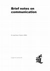 Research paper thumbnail of Communication notes (2).pdf