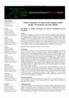 Research paper thumbnail of Field evaluation of insecticides against chilli thrips (Scirtothrips dorsalis Hood